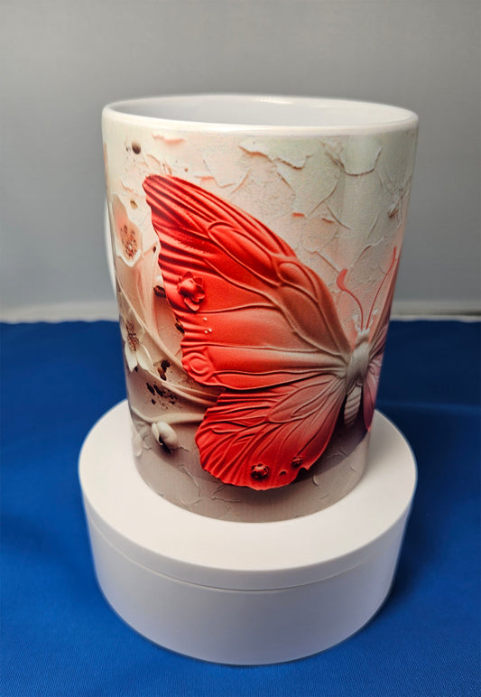 Butterfly Coffee Cup