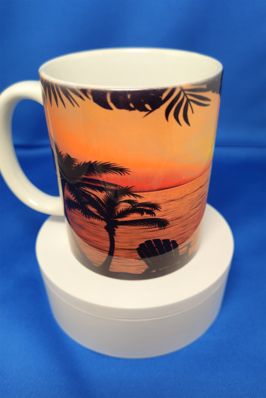 12oz Sunset Coffee Cup