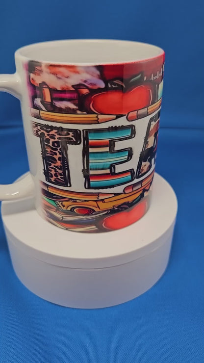 12oz Teacher Coffee Cup