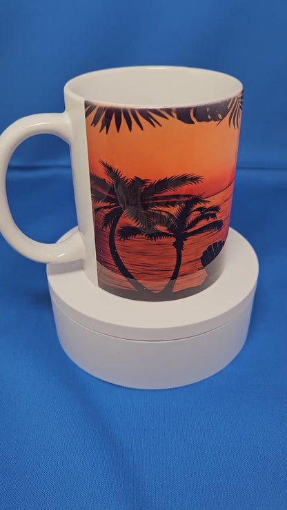 12oz Sunset Coffee Cup